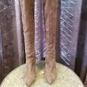Circa Joan & David Thigh High Suede Boots